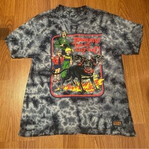 Tie-Dye Dog Graphic Shirt